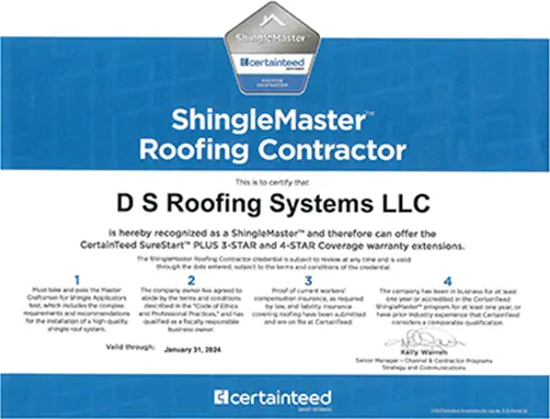 ShingleMaster Roofing Systems Contractor southern il